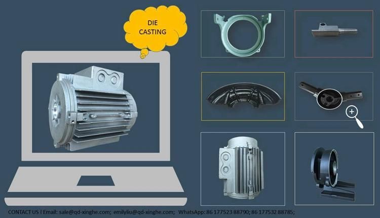 Custom High Precision A360 Aluminum Die Casting Car Body