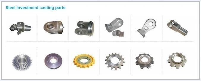 Stainless Steel Investment Casting Alloy Steel Carbon Steel Investment Casting Parts with Lost Wax Silica Sol Precision Casting
