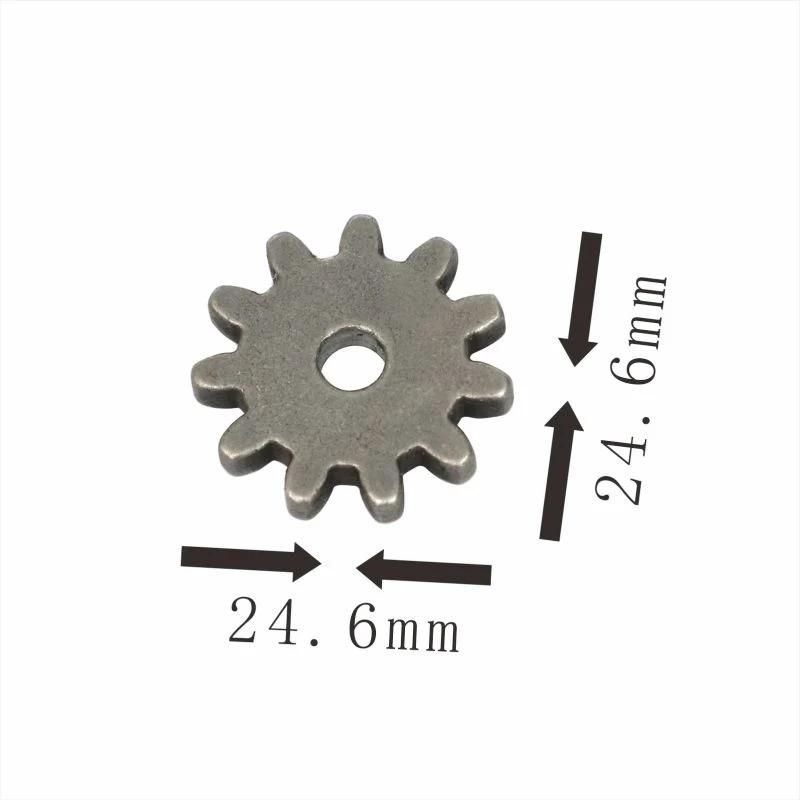 Customized High Quality Sintered Wheel Carbon Steel Hexagonal Inner Bore Spur Gear