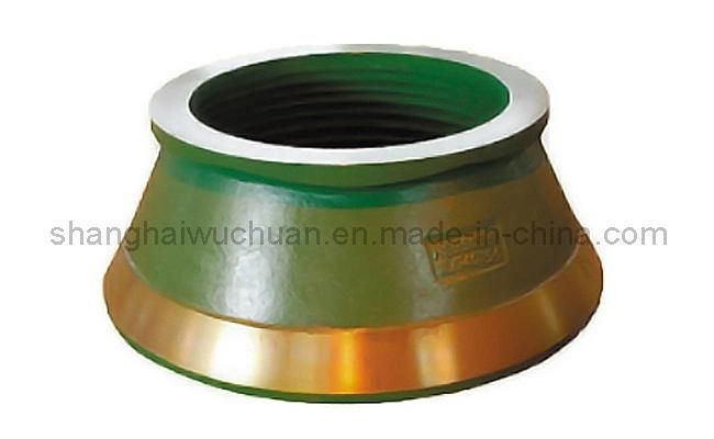 Manganese Wear Parts Bowl Liner Compatible with Symons Cone Crusher