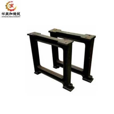 Custom Sand Casting Shaped Wrought Cast Iron Cast Table Legs Desk Legs Bench Legs Chair ...