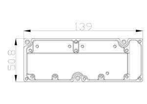 Transceivers Aluminum Die Casting Chassis (XDS-15)