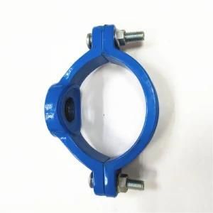 DN100 Ductile Iron Pipe Saddle Clamp/Clamp Saddle Pipe Fitting