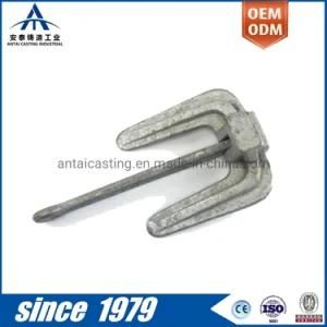 C Type Galvanized Boat Anchor for Bote