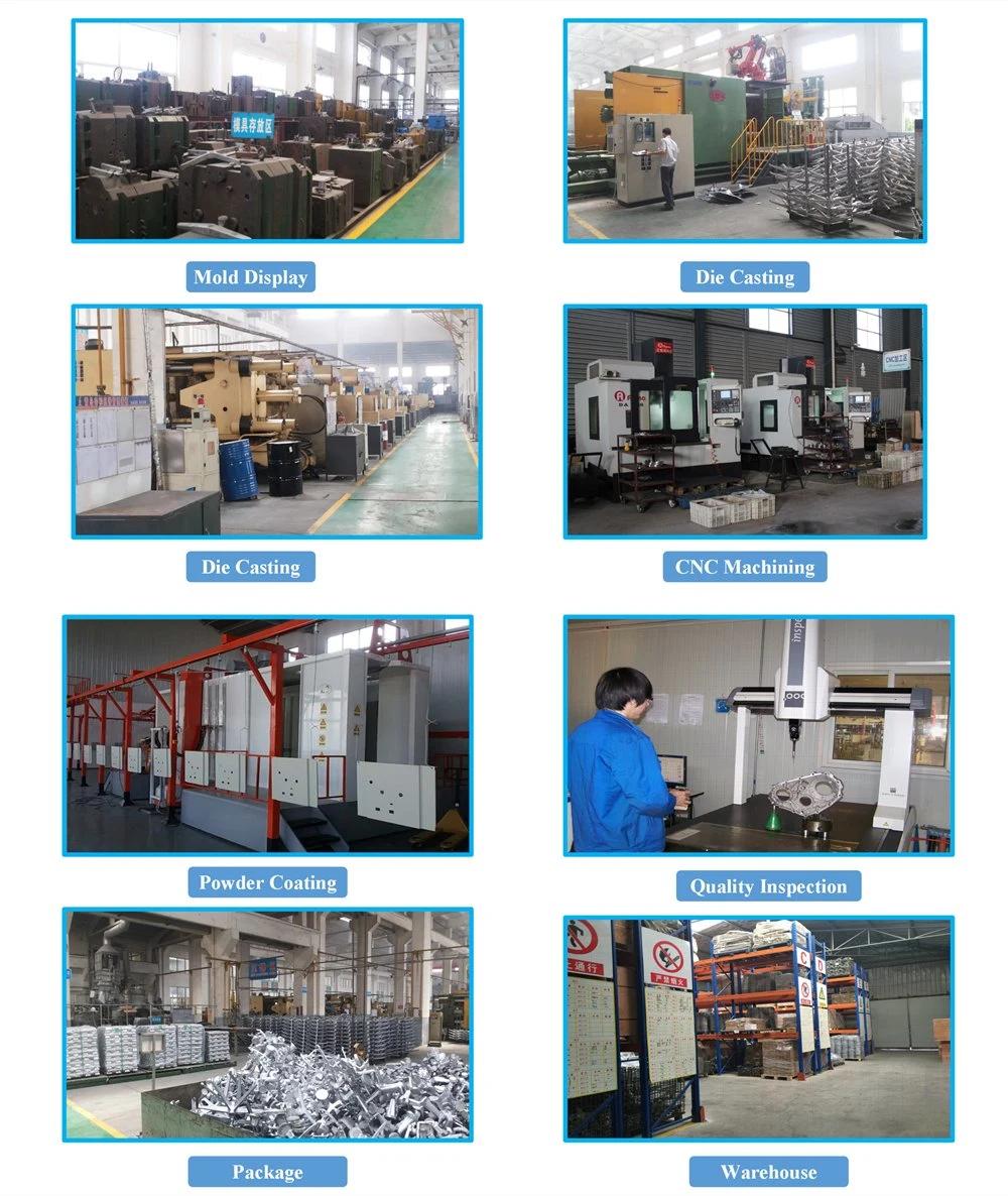 China ISO Manufacturer OEM Service High Precision Pressure Casting Parts, Aluminum Die Casting