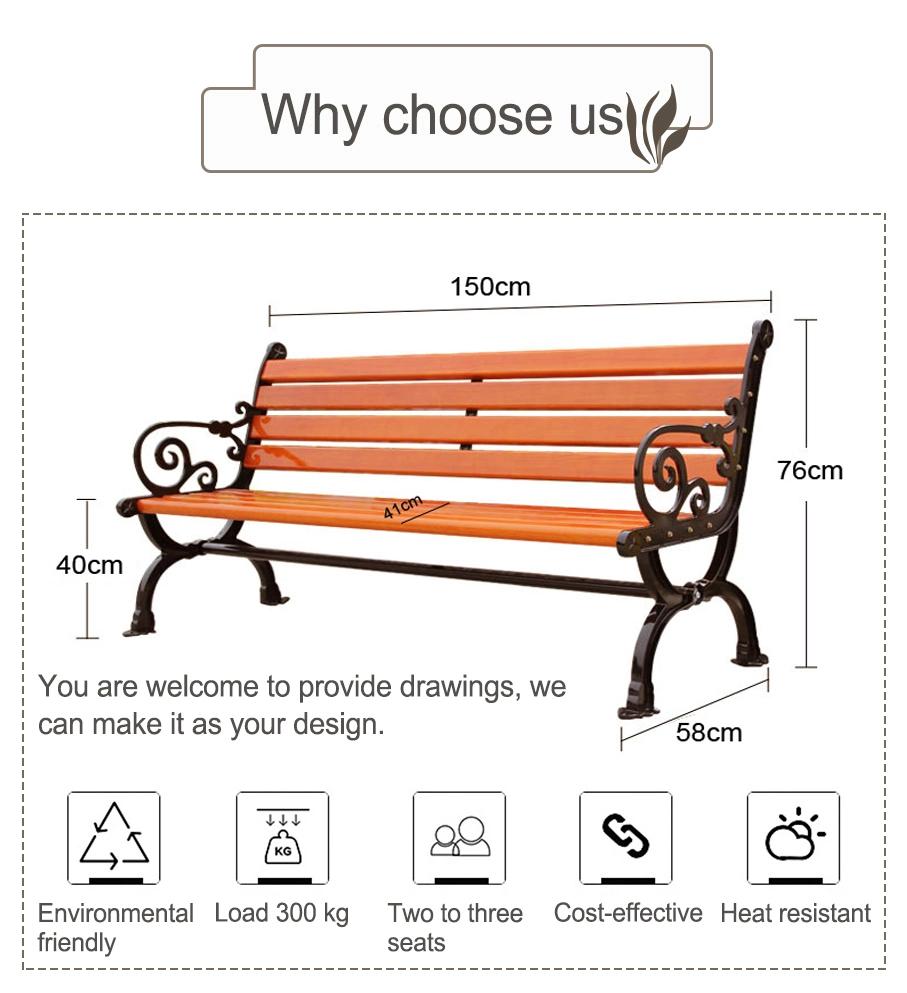 Hot Selling Iron/Metal Casting Garden/Park Bench Legs