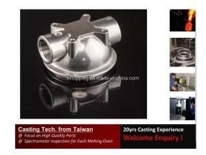 Stainless Steel Casting Parts / Customized Filter Head