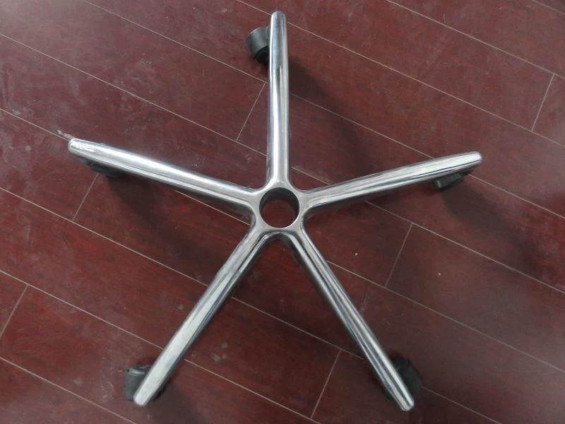 Aluminum Die Casting of Five-Star Feet Chair Leg