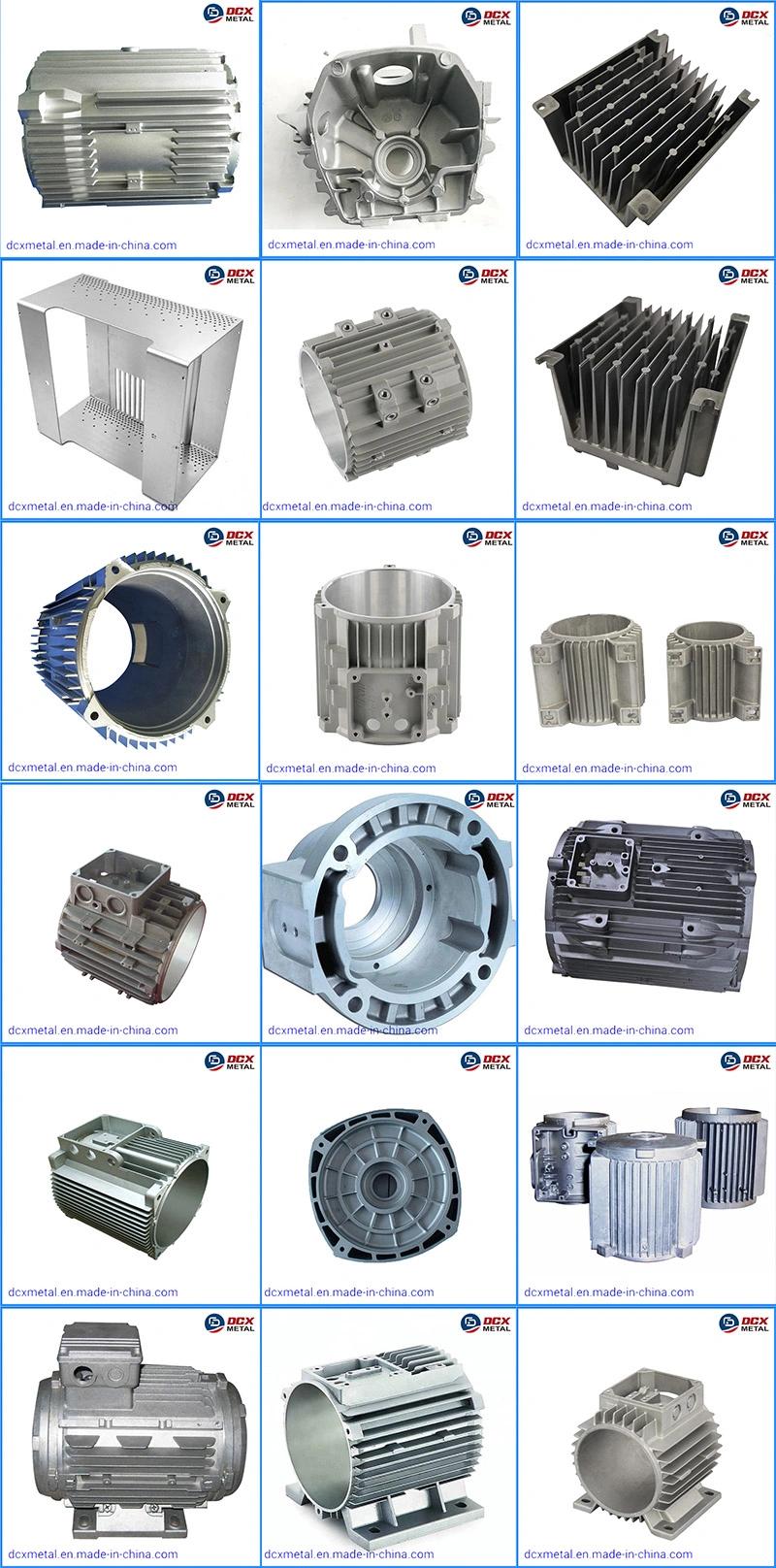 Aluminium Casting Products Custom Parts Electric Motor Housing