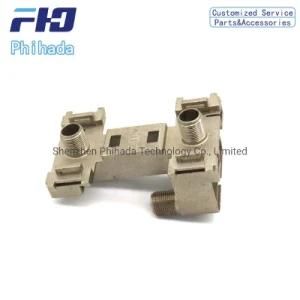 Customized Zinc Alloy Die Casting for F-Head Housing of Optical Fiber Module Junction Box