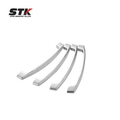 Custom Zinc Die Casting Sliding Closet Wardrobe Door Pull Handles