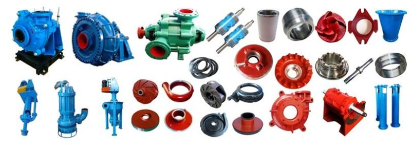 6 Vanes Closed Slurry Pump Impeller C2058A05 for 3/2 Cah Pump