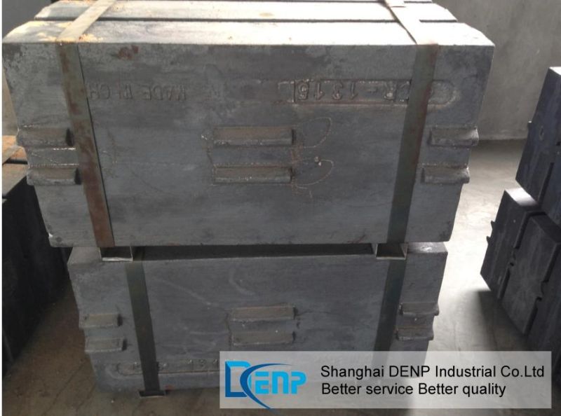 Foundry Casting Cr26 High Chromium Blow Bar for Impact Crusher