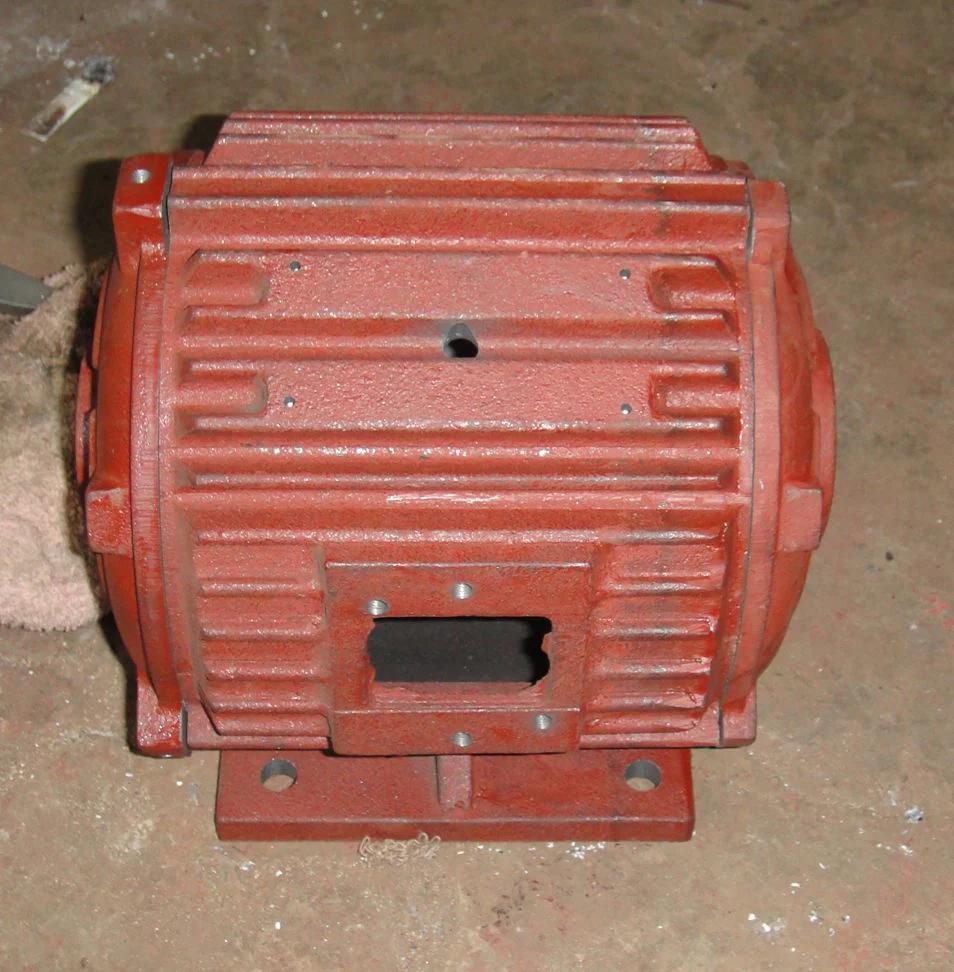 Custom Ht200 Sand Casting for Chrome Plating Motor Frame Housing