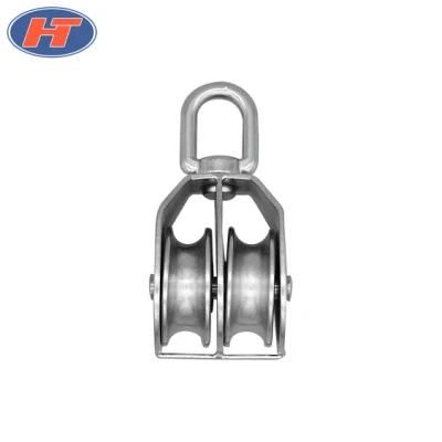 Stainless Steel /Carbon Steel Single Sheave Pulley with High Quality
