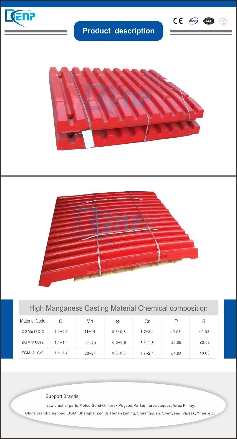 High Manganese Steel Casting Jaw Plate