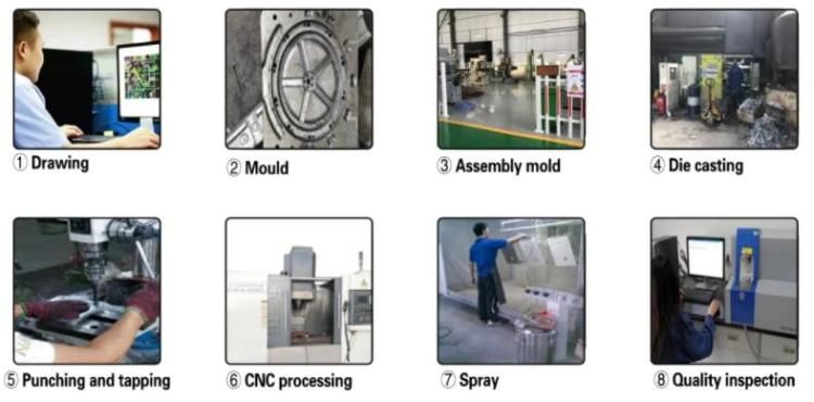CNC Machining Service Aluminium Die Casting and CNC Machining Parts