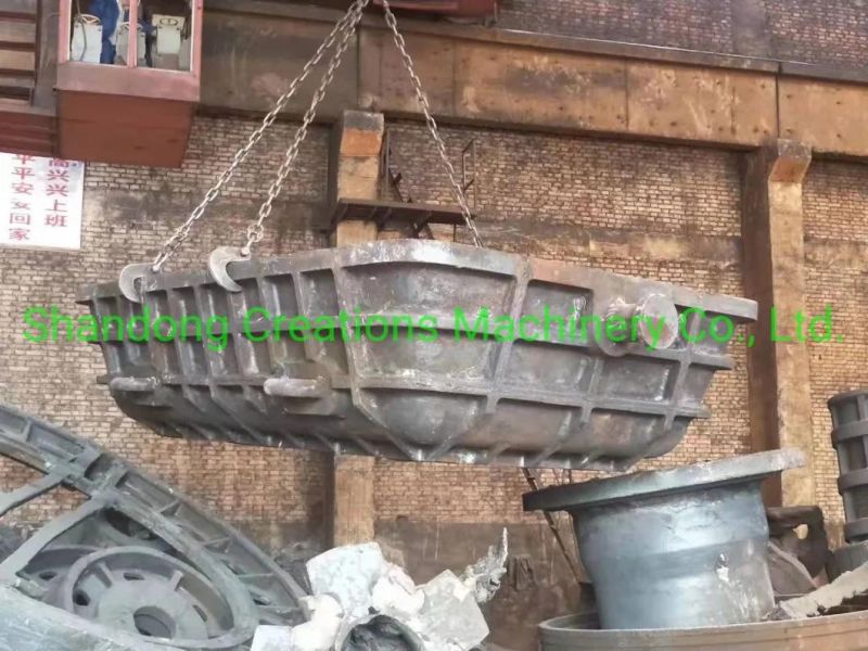 Customized Steel Ladle, Cast Slag Basin and Slag Pot for Steel Mills