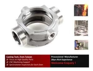 Investment Casting From Alloy Steel for Threaded Fittings