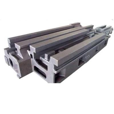 Large Steel Cast Milling Machine Tool Base Bed Frame Sand Casting