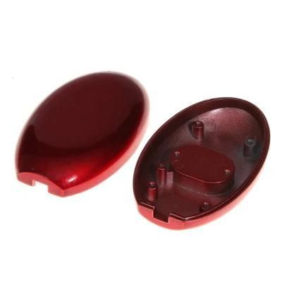 The Red Color Zinc Alloy Die Casting Headphone Cover