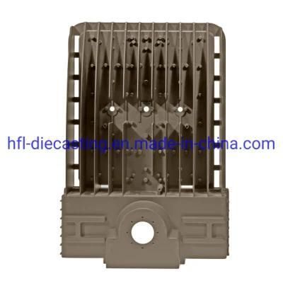 OEM Aluminum Alloy ADC12 Die Casting Radiator for Outdoor Lighting