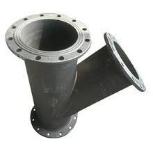 Manufacturers Ductile Iron 45 Degree All Flanged Tees with Angle Branch