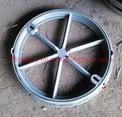 Manufacture BS En124 Standard Antitheft Ductile Iron Manhole Cover (850mm)