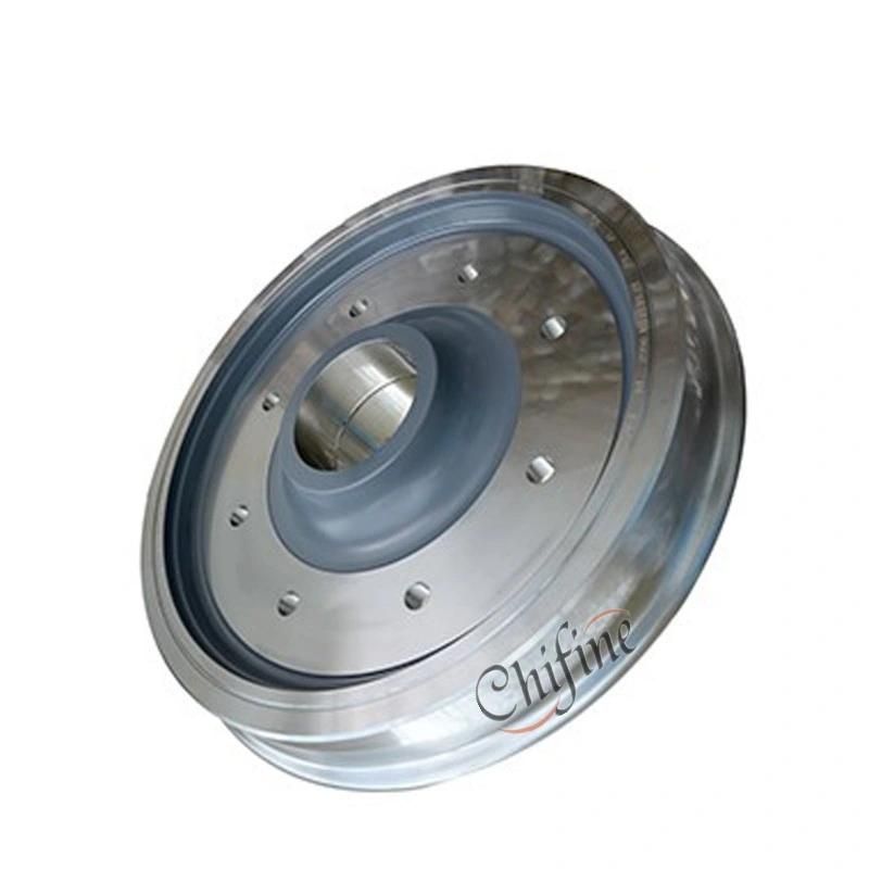 Customized Forged and Cast Railway Wheel Train Parts