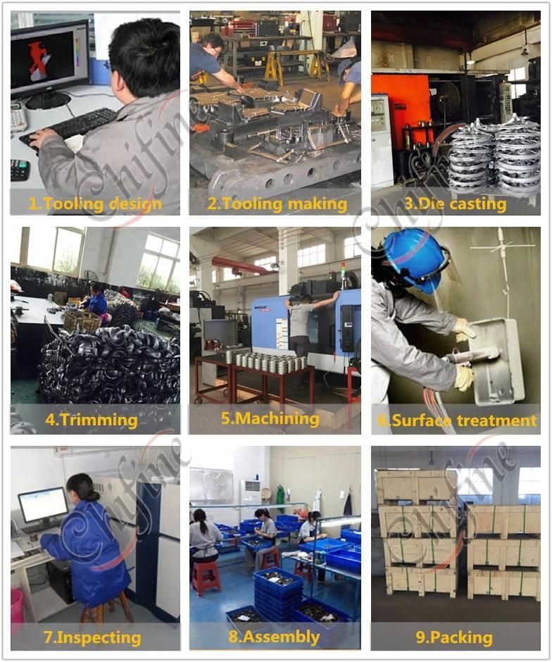 Die Cast Housing Zinc Alloy Part
