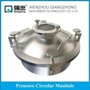 Industrial Stainless Steel Food Production Used Tank Manhole