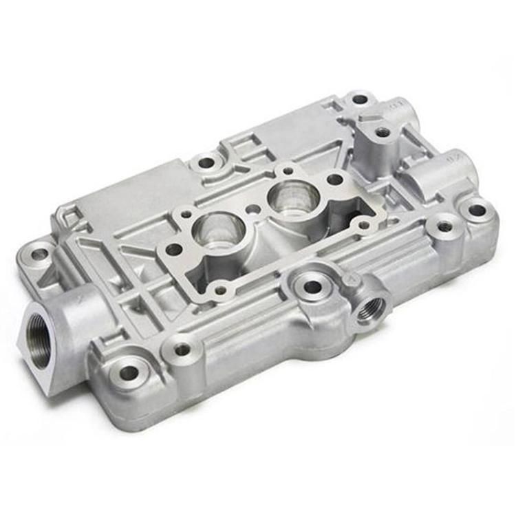 Die Casting Aluminum Automotive Spare Parts Sand Blasting Engine Housing