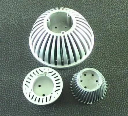 Aluminum Alloy Metals Die Casting LED Housing with Groove Made in China