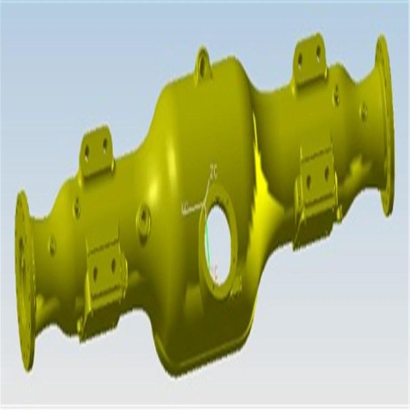 Truck Components Construction Machinery Parts Casting Axle Housing Mining Steel Casting
