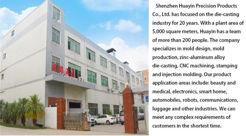 Factory Custom Made Precision Aluminum Alloy Die Casting for Electronic Products Housing