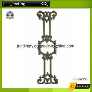 Wrought Iron Scroll Cast Iron Panel for Wrought Iron Gate or Fence
