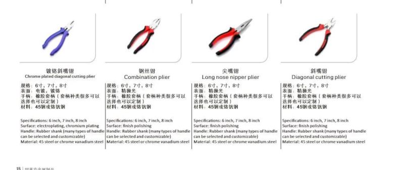 Lock Plier of Hardened Arc Teeth