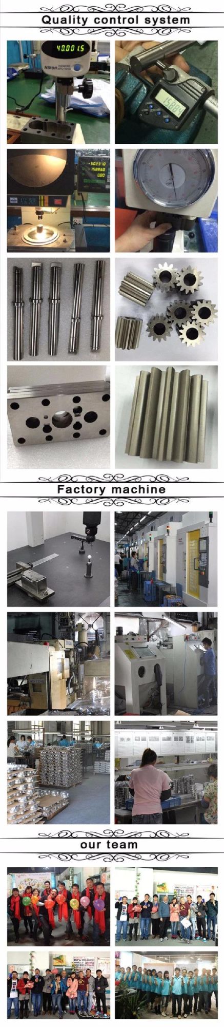 Assembled Hard Aluminum Parts of Anodized