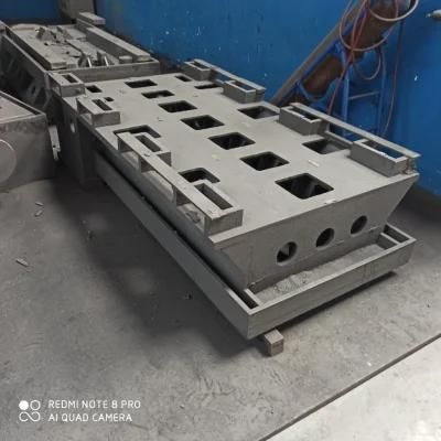 Machine Tool Bed CNC Milling Carrying Bodies Machine Base Machine Plat - Buy Large Casting ...