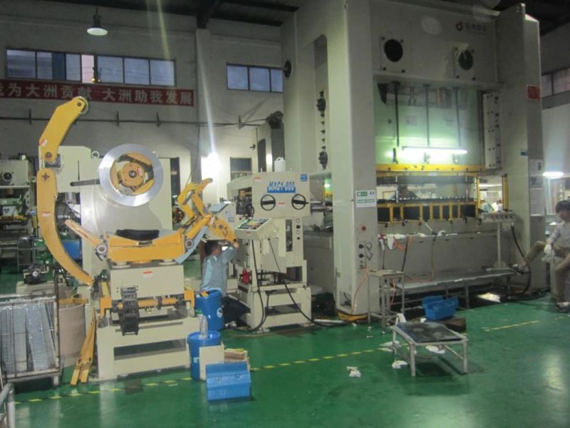 Stamping Coil Press Feeding Equipment Punch Uncoiler Straightener Feeder for Blanking Machine (MAC1-800)