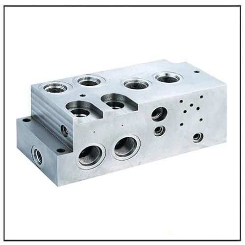 Control Valve Block, Hydraulic Aluminum Alloy Valve Blocks, Hydraulic Valves Manifold, Hydraulic System Valve Block, CNC Machining Hydraulic Block