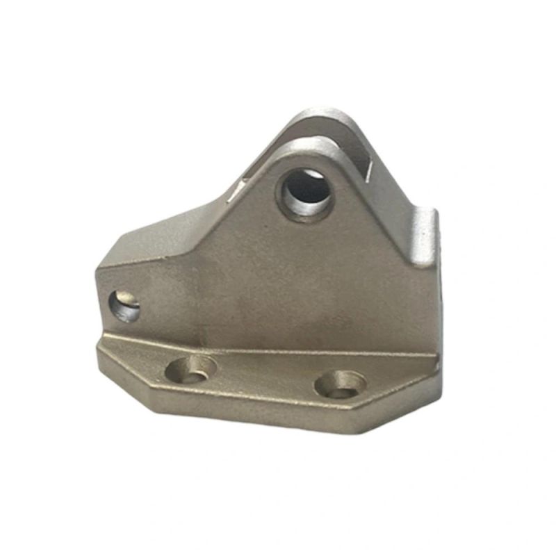 Stainless Steel Square Pipe Fittings Glass Door Clamp Lost Wax Casting Hardware Parts
