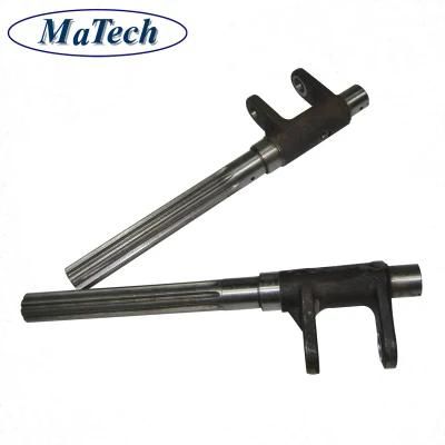 Foundry Custom Drive Spline Shaft Carbon Steel Casting