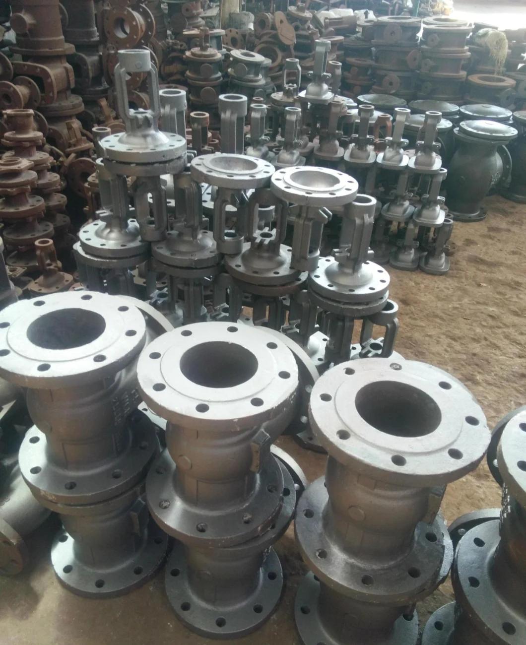 Bronze/Brass Casting Valve Parts/Body/Disc/Plate for Butterfly Valve/Gate Valve Made by Sand Casting