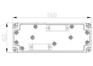 Transceivers Aluminum Die Casting Chassis (XDS-09)