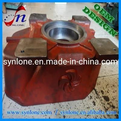 Sand Casting Casting Iron Gear Box with Machining Part