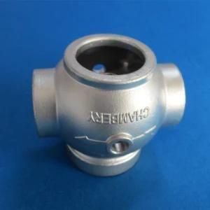 Professional Mafacturing Hardware Parts Custom 304 Stainless Steel Two Piece Ball Valve