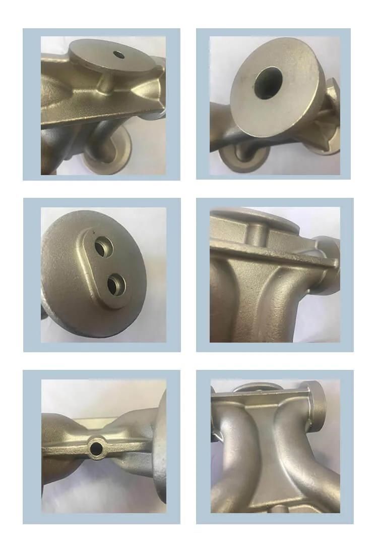 Densen Customized Stainless Steel Silica Sol Investment Casting Machined Water Filter Diverter