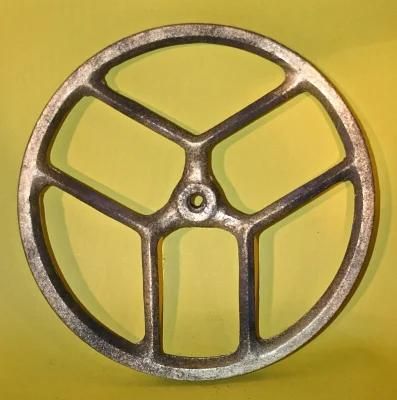 High Quality Die Casting Parts Big Housing Grinder Puller Cast Iron Industrial Flywheel