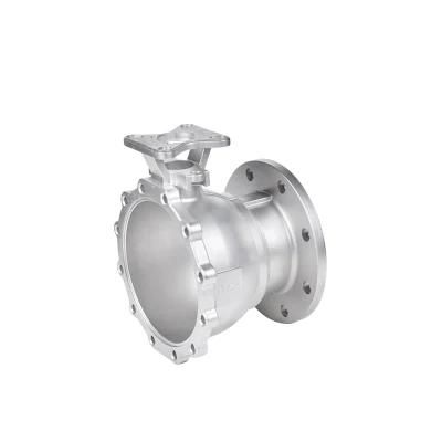 Sanitary Stainless Steel 3 Piece Ball Valve for Food and Beverage